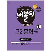 [학문사] 버블티 고2 문학 내신대비 기출문제집 1 교과서 작품편 지학 정재찬 2023, 없음, 고등학생