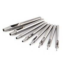 정품 타공펀치 벨트구멍뚫기 타공 가죽 가방끈 구멍 펀치 펀칭 0.8mm-6mm 시계줄 구멍 뚫기, 3mm
