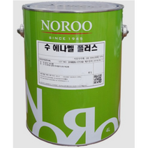[노루페인트] 철재/목재용 페인트 수 에나멜플러스 시중 색상 유성 페인트 4L, 검정색 (흑색) 무광, 1개