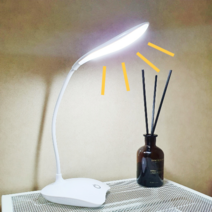 LED스탠드 책상조명 독서스탠드, 화이트