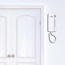 전화기 무선 유선 집 일반 사무실 벽걸이 가정용 엔틱 미니 벽 장착 단순 벽 장착형, 하얀