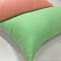 새계절 순면 대형 등쿠션 국산솜포함, 그린 그레이