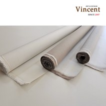 빈센트 캔버스 면천 반아사천 아사천롤 9.14m 10마, UV프린터전용, 160cm x 25야드