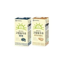 연세 뼈를생각한 고칼슘두유검은콩/호두아몬드72팩, 04.검은콩 24팩+호두&아몬드 48팩