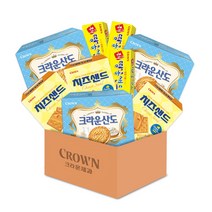크라운 대표샌드과자 3+3+3, 단품