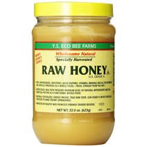 에코비팜스 생 꿀 RAW HONEY 로우 허니 22 oz 623g x 4통 세트