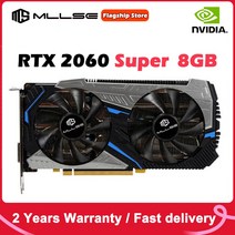 Mllse RTX 2060 Super 8GB 그래픽 카드 DVI * 1 DP HDMI GDDR6 256Bit GPU PCI Express 3.0x16 rtx 2060 슈퍼 8G