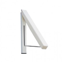 인블룸 접이식 벽걸이 행거, 화이트