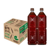 무라벨 하이트진로 블랙보리, 12개, 1.5L