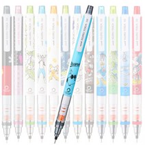 미쯔비시 피너츠 한정판 쿠루토가 샤프 0.5mm 스누피 조이 M5-650PN, 미니 리본