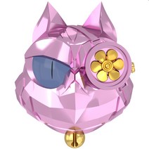 딥쎈 자동차용 딥캣츠 방향제 No 3 딥블랙 + 기본향 3p + 쇼핑백, No.5:본체-핫핑크+기본향3개입