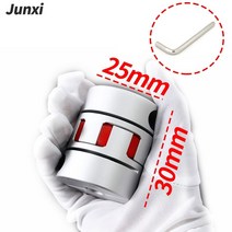 GS GR D25L30 Thre Jaw 샤프트 커플러 알루미늄 모터 플렉시블 커플 링 커넥터 CNC 4566.3581012mm, CHINA, 6x9.525