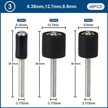 홀쏘 목공용 홀커터 홀쇼 세트 xcan 회전 도구 액세서리 키트 톱날 맨드릴 미니 드릴 척 dremel 회전 도구용 회전 전용 로케이터, 6pcs 샌딩 밴드