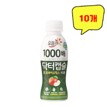 빙그레 닥터캡슐 프로텍트 사과 130ml x 10개, 1개
