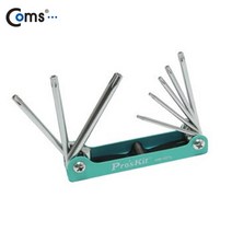 별형 렌치 세트(8pcs) / 드라이버 / 접이식 휴대용 / 일체형 멀티, 1개