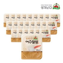 대왕님표 여주쌀밥 대왕님이 드시던 백미밥 210gx24개입, 없음