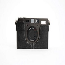 Contax T3 Case BolinUS Handmade Genuine Real Leather Half Camera Case Bag Cover for Contax T3 Camer, 상세내용참조