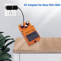 기타 이펙터 멀티 일렉기타 베이스 카시오 이펙트 페달 키보드용 DC 전원 어댑터 AD 5 5MU 5MR WK 200 LK 100 220 충전기 9V, 02=EU