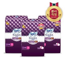쏘피 바디피트 바디피트 볼록맞춤 슈퍼롱 20P x 3팩, 단일옵션
