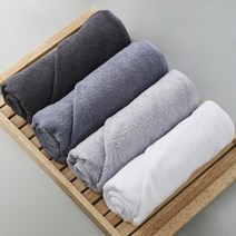 뱀부얀 대나무 수건 150g 10매, 라이트그레이 10매, 상세설명 참조