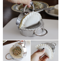 반영구적 스텐레스 만두틀 (지름10cm 완전쉽고 예쁘게 뚝딱!)