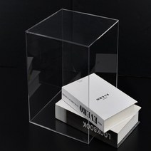 250 전시용 투명 아크릴 오픈상자 1p 케이스 매장진열 피규어보관 대형 프라모델 디피용