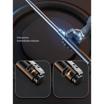 호신봉 단단하고 견고한 티타늄 블랙 자동터치 호신 3단봉, 자동  에이전트 미니 19-41cm 솔리드모델