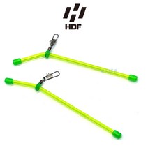 자바낚시 해동조구사 HA-505 롤링그린파이프 편대채비 도다리, 15cm