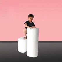 촬영용 전시 다이 제품촬영 소품 원형 선반 원기둥, D