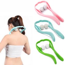 디자인에버 목경락 소프트볼 안마기, 1개, 핑크