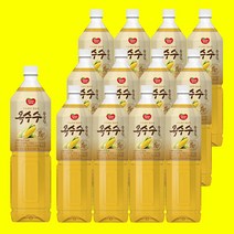 욜케이유 동원 옥수수수염차 1.5L 12개 액상음료 전통차 회사간식 사무실