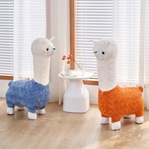 알파카 의자 귀여운 동물 체어, 그린 높이 105cm