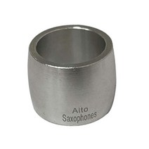색소폰 마우스 피스 합자 리드 클립 클램프 알토 색소폰 클라리넷용 금속 링 36x26.5mm 금속 색소폰 클램프 액세서리 1 개, For Alto Sax