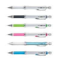 노트필기 제도용 그립감좋은 말랑유니 알파겔 샤프, 로즈핑크