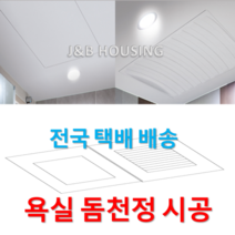욕실천정누수 화장실천장 곰팡이 SMC천정 교체 완벽시공, 힘펠 C2-100LF(무료배송)