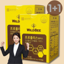 프로폴리스아연c비염 프로폴리스 비염에좋은 영양제 500mg 120캡슐
