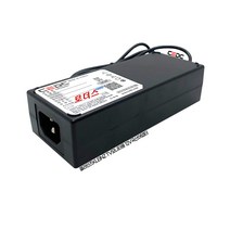 클라인즈KLEINZ TV모니터용 M120500P911 호환 12V 5A 국산어댑터, 어댑터 + 3구 파워코드 1.0M