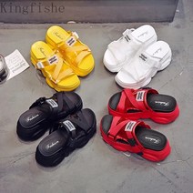 [Kingfishe]여성 키높이 슬리퍼 샌들 여름 bv4 68721