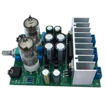 소매 HIFI 6J1 튜브 앰프 헤드폰 LM1875T 전력 증폭기 보드 30W 프리 담즙 버퍼 Diy 키트, 하나, 초록