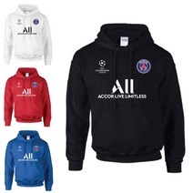 19~20 파리생제르망 축구 커스텀 특양면 후드티셔츠