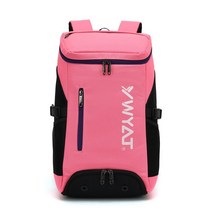 배드민턴백팩 가방 미니 3단 YWYAT-오리지널 배드민턴 배낭 3 라켓 대용량 다중 최종 비즈니스 여행 체육관 스포츠, Rose Red