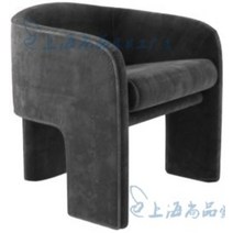 쇼파 전문 매장 소파 페블 2인용 1인용 의자 모튤, 그레이 + 1인