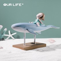 고래 현대 북유럽 어린이 방 액세서리 캐릭터 책상 책장 거실 여자 선물 현관 인테리어 오브제 희망