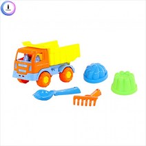 도너랜드 폴리시에 덤프트럭놀이세트2, 1개, 혼합색상