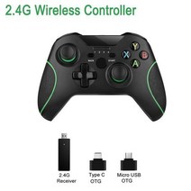 Xbox One 무선 게임 패드 원격 컨트롤러 Mando Controle Jogos For PC 조이패드 조이스틱 로고 없음 xboxo, 한개옵션1, 07 2.4G with Receivers