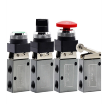 공압 부품 1/4" JM Series 2Position 3 Way Pneumatic Mechanical Valve JM-05 Air Hand Manual Contr, 02 JM-06