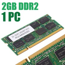 800/667Mhz 2GB DDR2 메모리 저밀도 200pin 노트북 PC2 6400/5300 RAM Dell Sony Toshiba 1.8V CL5, 01 2GB