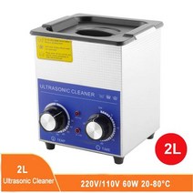 L 디지털 초음파 클리너 목욕 쥬얼리 안경 회로 기판 청소 기계, A2L (110V), EU