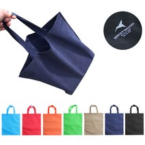 부직포가방 휴대용 부직포쇼핑백 장바구니 신발주머니 바닥넓은가방 타포린백 학교 학원 홍보 판촉용 부직포가방인쇄 인쇄가능, 베이지, 가로형(42X33)