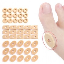 발보호 패치 티눈패드 굳은살방지패치 물집방지패드 티눈제거 밴드 발쿠션패치 발가락보호 새끼발가락천만의쇼핑, U자형